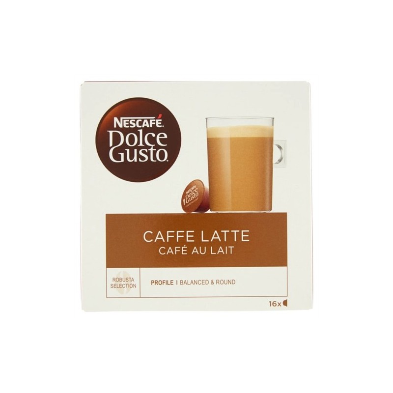 7613036084659Nescafe' Dolce Gusto Caffelatte 16pz
