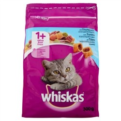 5900951283734WHISKAS 1+ CAT CROCCHETTE TONNO 300GR