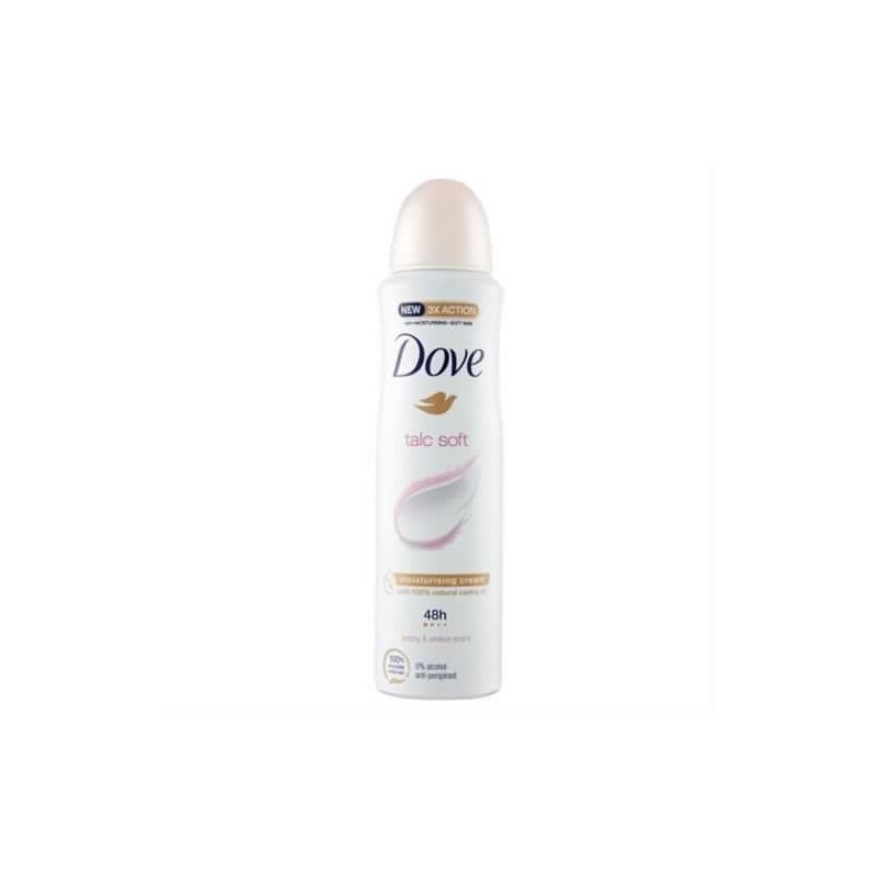 8720181178054Dove Deo Spray Talc Soft New 150ml