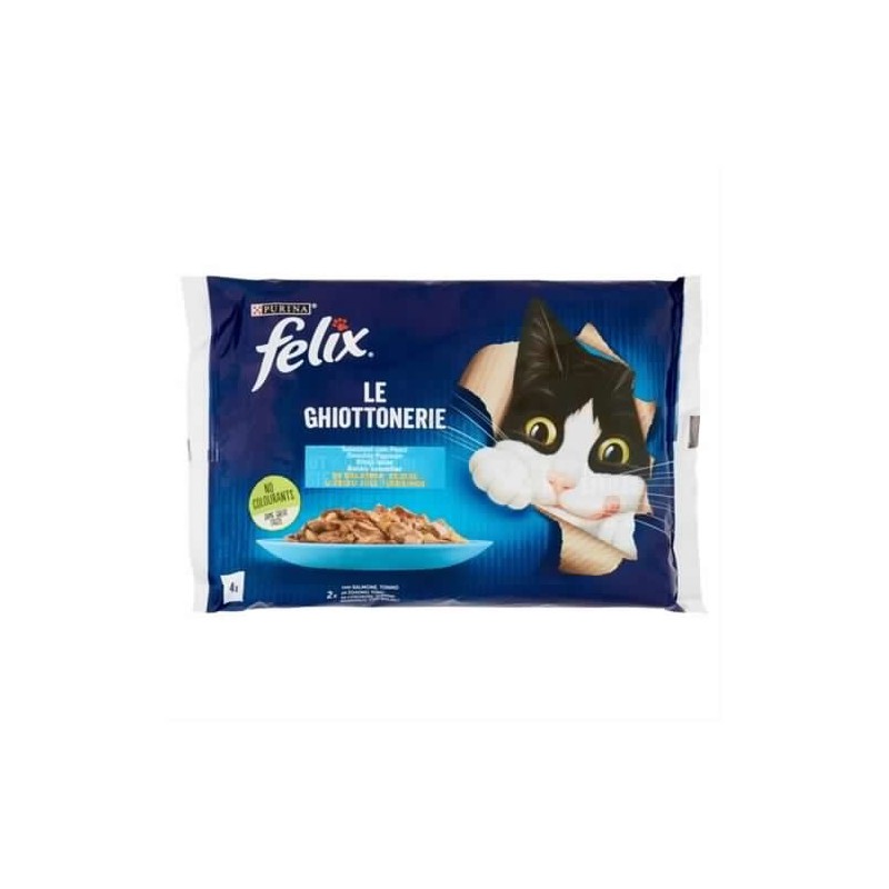 7613287487162Felix Le Ghiottonerie Selezioni Con Pesci 4x85gr