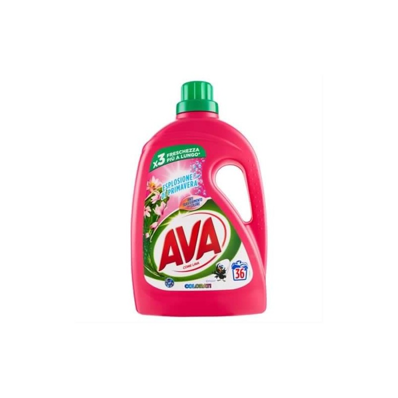 8002910049997Ava Liquido Lavatrice Esplosione Di Primavera 36 Misurini 1800ml