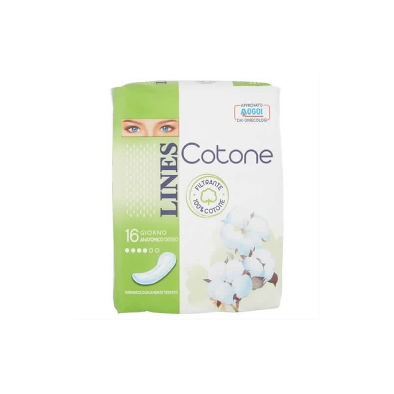 8001480054547Lines Cotone Anatomico Disteso 12pz