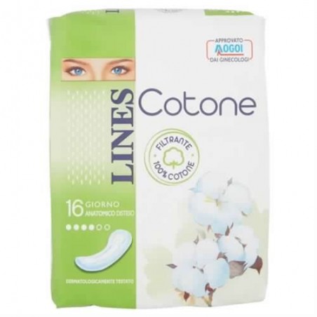 8001480054547Lines Cotone Anatomico Disteso 12pz