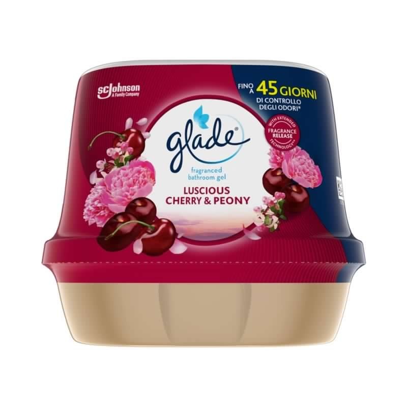 5000204184839GLADE GEL BAGNO CHERRY & PEONY 180GR
