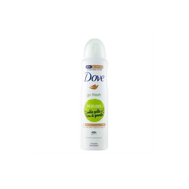 8720181174070Dove Deo Spray Go Fresh Cucumber E Green Tea New 150ml