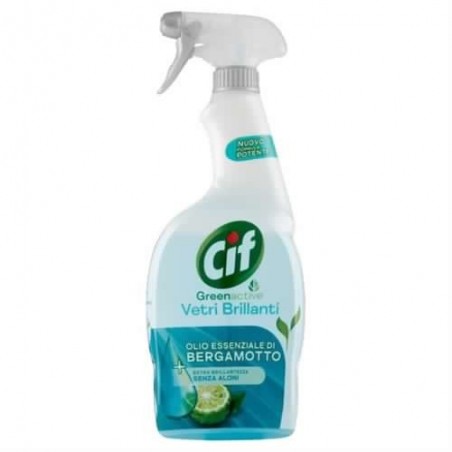 8720182307859Cif Green Vetri Brillanti Spray 650ml
