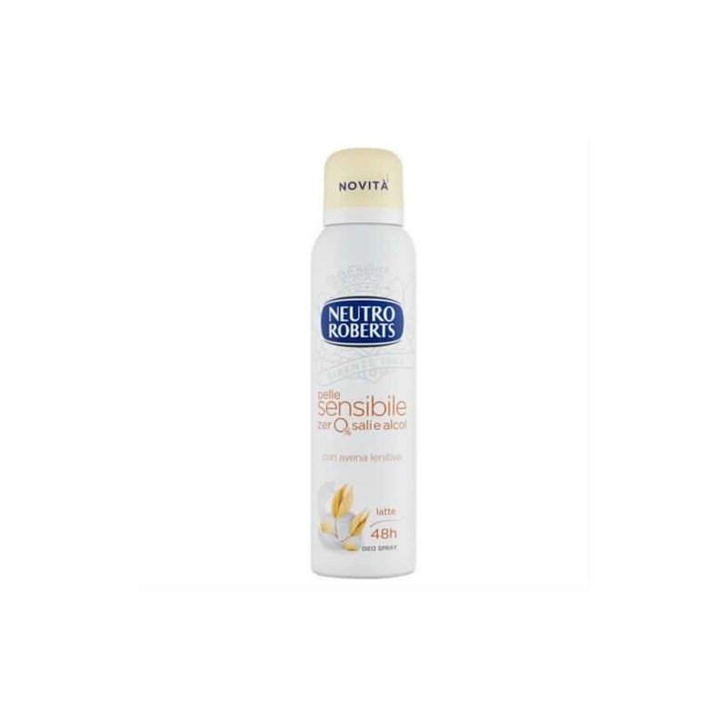 8002410011357Neutro Roberts Deo Spray Sensibile Avena E Latte 150ml
