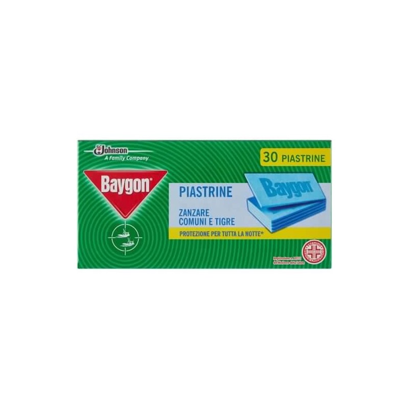 5000204562590Baygon Piastrine Classiche New 30pz 5000204562590Baygon Piastrine Classiche New 30pz