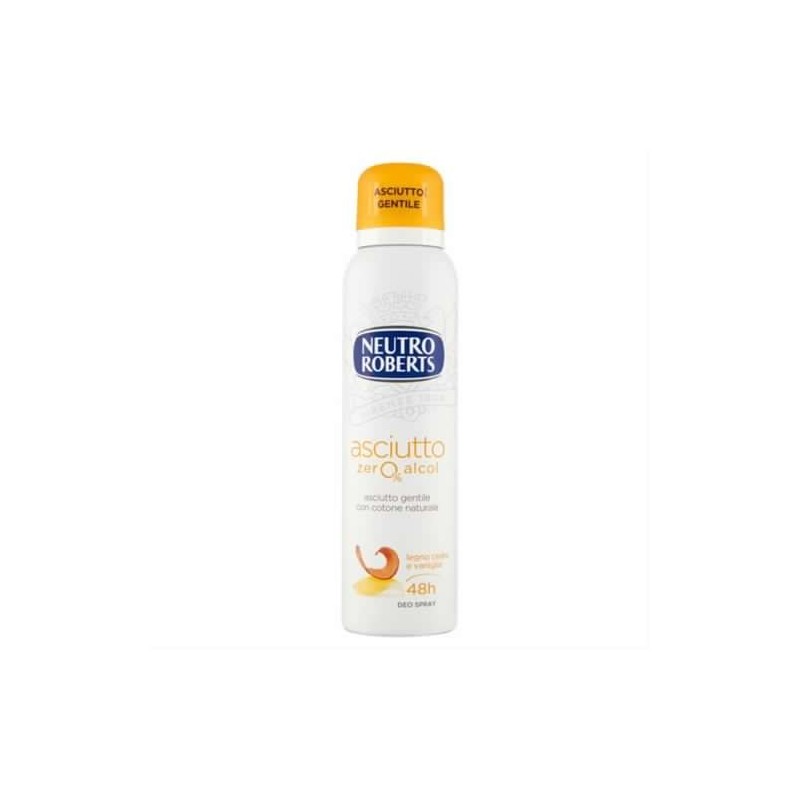 8002410011043Neutro Roberts Deo Spray Asciutto Cedro E Vaniglia 150ml