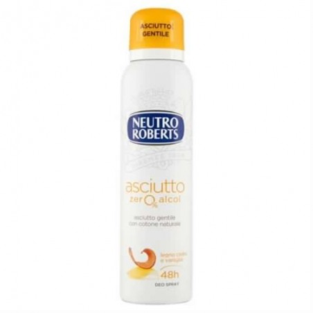 8002410011043Neutro Roberts Deo Spray Asciutto Cedro E Vaniglia 150ml