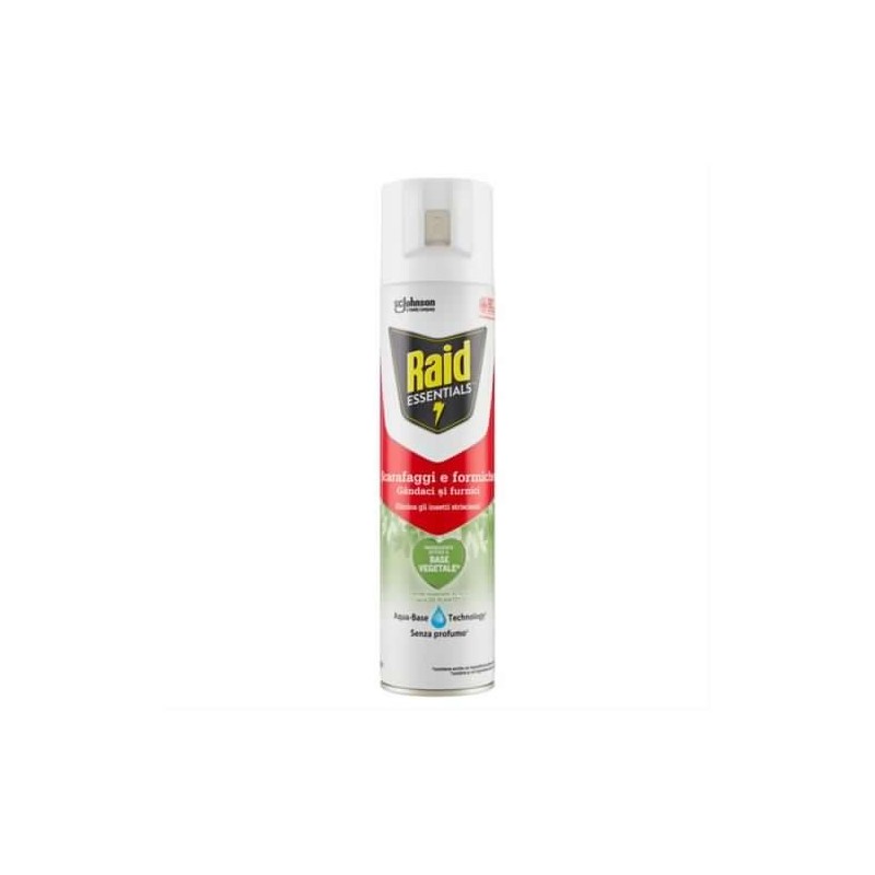 5000204251944Raid Essentials Scarafaggi E Formiche Spray 400ml