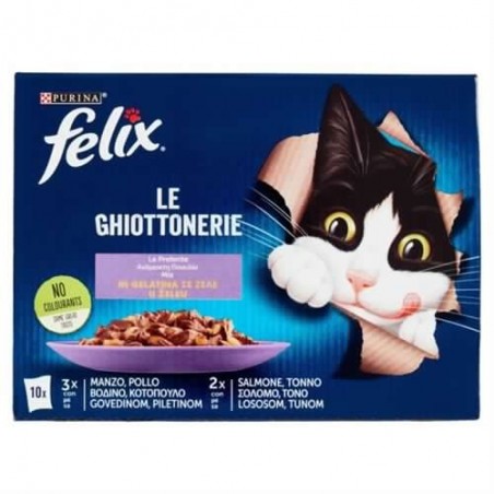 7613287496805Felix Le Ghiottionerie Le Preferite 10x85gr