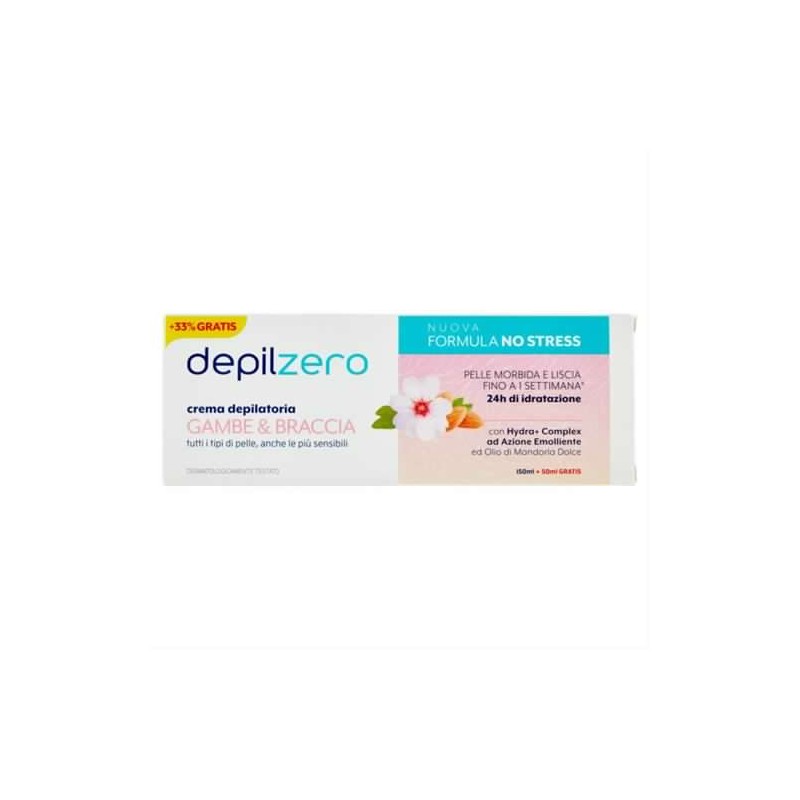 8008970053974Depilzero Crema Depilatoria Gambe E Braccia New 150ml