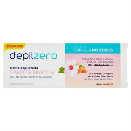 8008970053974Depilzero Crema Depilatoria Gambe E Braccia New 150ml