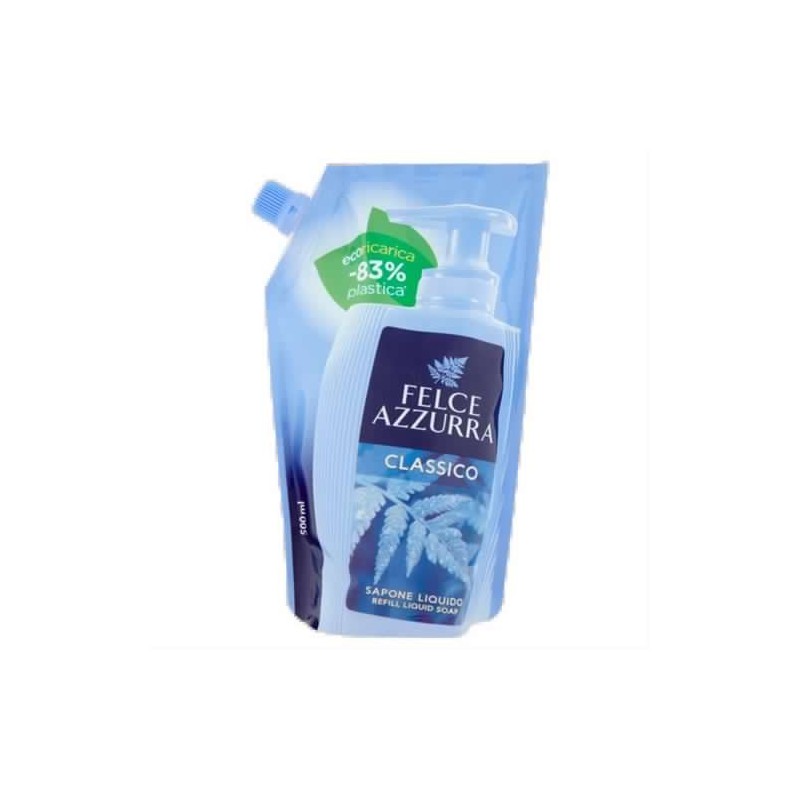 8001280062117Felce Azzurra Sapone Liquido Eco Ricarica Classico 500ml