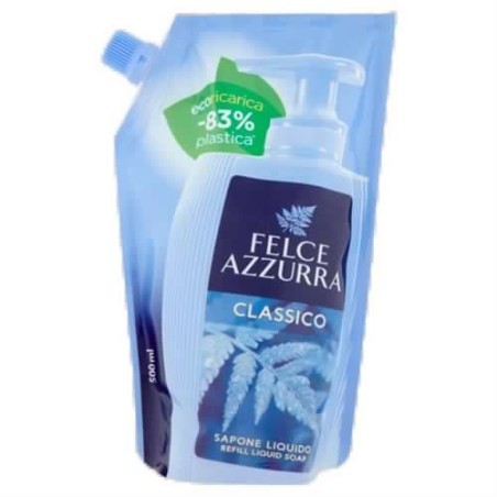 8001280062117Felce Azzurra Sapone Liquido Eco Ricarica Classico 500ml