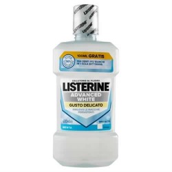 3574661665962Listerine Colluttorio White Advanced Gusto Delicato 600ml