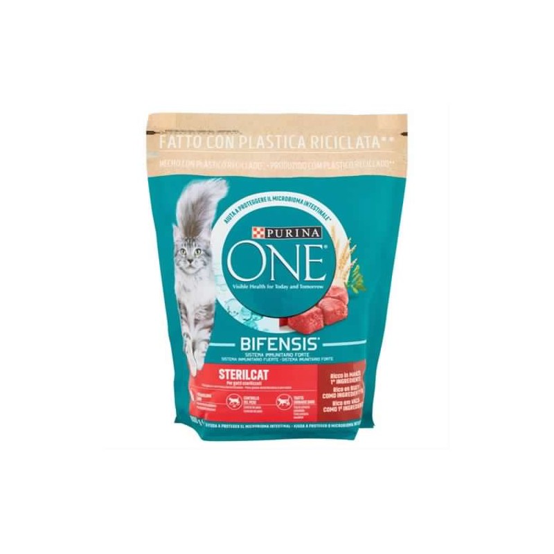 8445290099426Purina One Cat Crocchette Sterilcat New 800gr