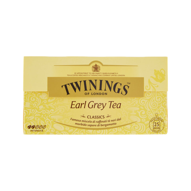 0070177010768Twining Earl Grey Tea 25x2gr