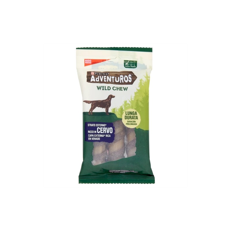 7613287190888Purina Adventuros Wild Chew Small 150gr