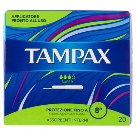 4015400362876Tampax Super New 20pz