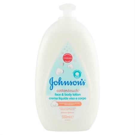 3574661428055Johnson's Cottontouch Crema Liquido Viso E Corpo 500ml