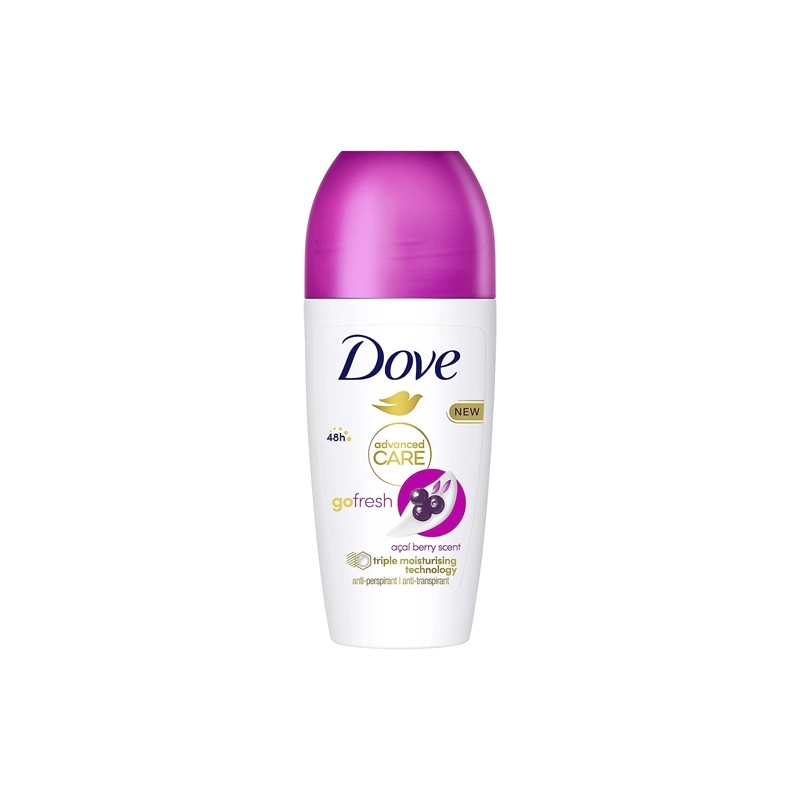 59092674Dove Deo Roll-On Acai Berry Scent New 50ml