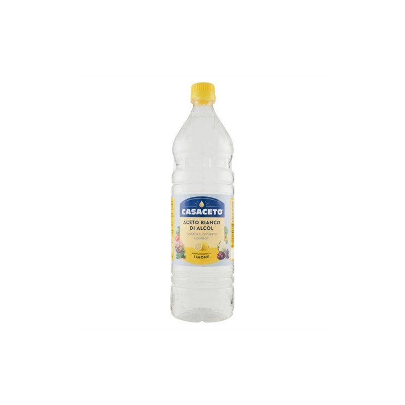 8052049272582Casaceto Aceto Bianco Alcol Limone 1000ml