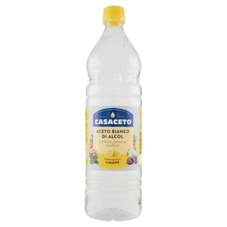 8052049272582Casaceto Aceto Bianco Alcol Limone 1000ml