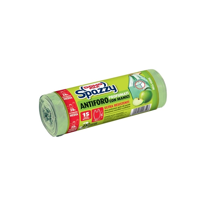 8001410098528Domopak Sacco Mela Verde 28lt New 15pz