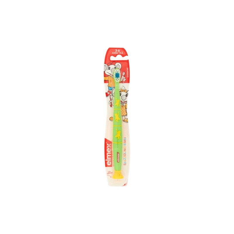 8033182371219Elmex Spazzolino Bimbi 3-6 Anni 1pz 8033182371219Elmex Spazzolino Bimbi 3-6 Anni 1pz