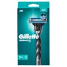 8001090742681Gillette Mach3 Rasoio + 2 Ricambi 1pz