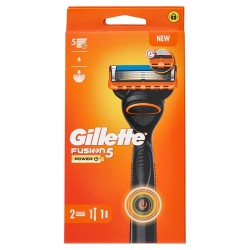 8001090421401Gillette Fusion 5 Rasoio Power + 2 Ricariche 1pz