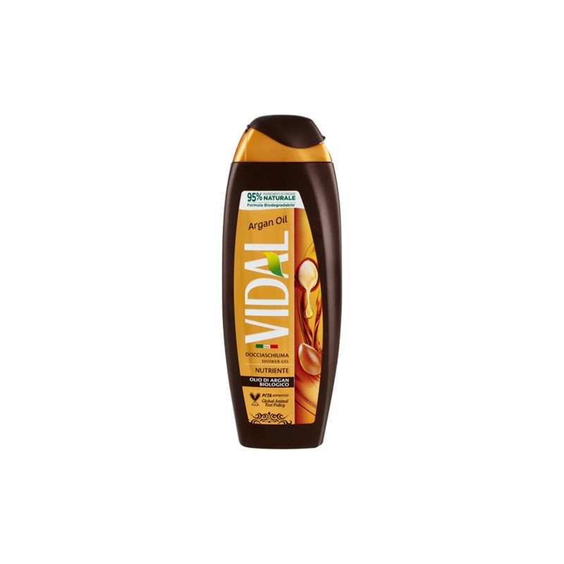 8008970056050Vidal Doccia Schiuma Argan Oil New 250ml