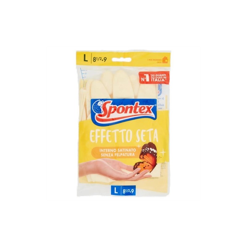 8004200120300Spontex Guanti Silky Misura Large New 1pz