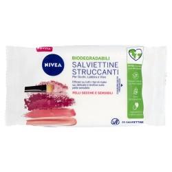 4005900192196Nivea Salviettine Struccanti Biodegradabili - Pelli Secche E Sensibili New 25pz