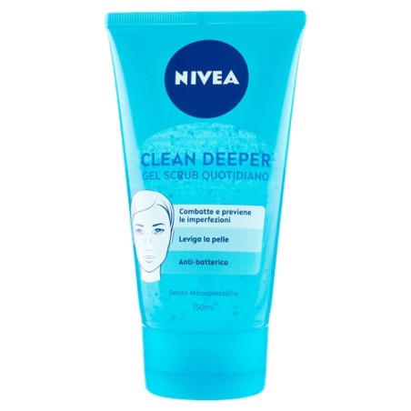 4005800096068Nivea Clean Deeper Gel Scrub Quotidiano New 150ml