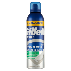 8006540765418Gillette Series Schiuma Da Barba Pelli Sensibili 200+50ml
