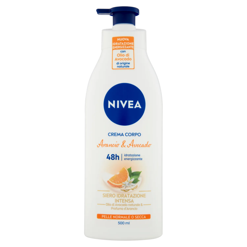 4005900934321Nivea Body Fluida Arancio E Avocado 500ml