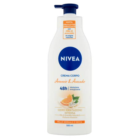 4005900934321Nivea Body Fluida Arancio E Avocado 500ml