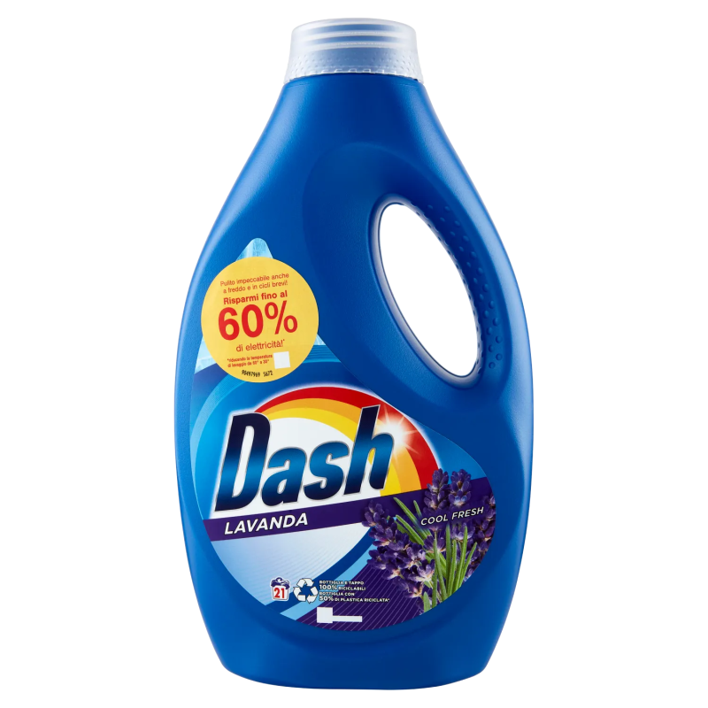 8006540927694Dash Liquido Lavatrice Lavanda 21 Misurini 1050ml