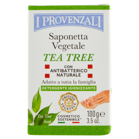 8025796009466I Provenzali Sapone Vegate Tea Tree 100gr