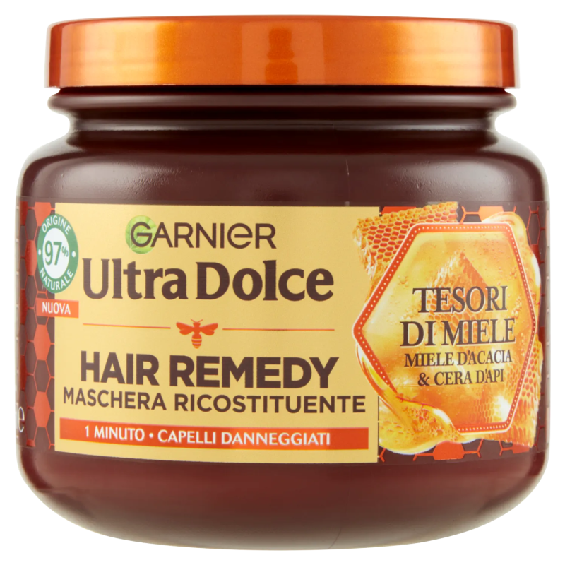 3600542509473Ultra Dolce Maschera Hair Remedy Tesori di Miele 340ml