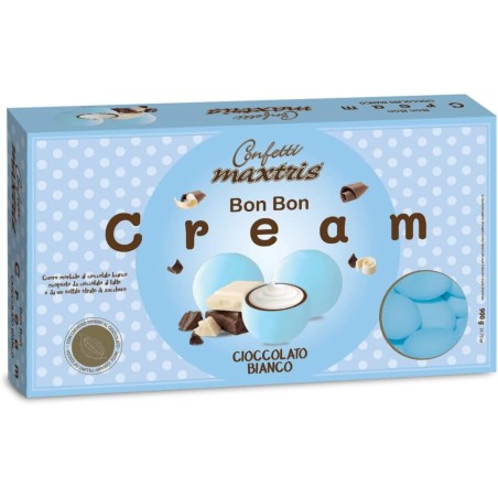 8022470864939Maxtris Confetti Bon Bon Cream Cioccolato Bianco 1000gr