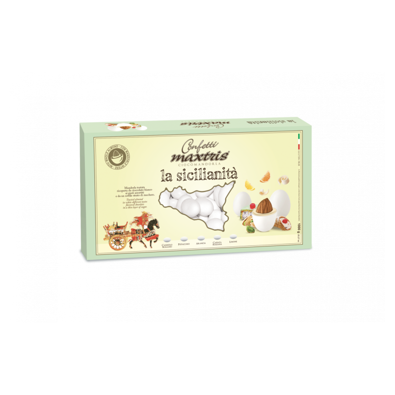8022470235807Maxtris Confetti Ciocomandorla La Sicilianità 1000gr