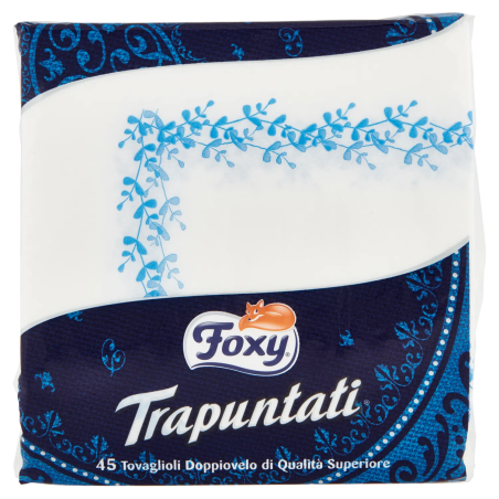 8008260003016Foxy Tovaglioli Trapuntanti 40x40cm 2 Veli 45pz