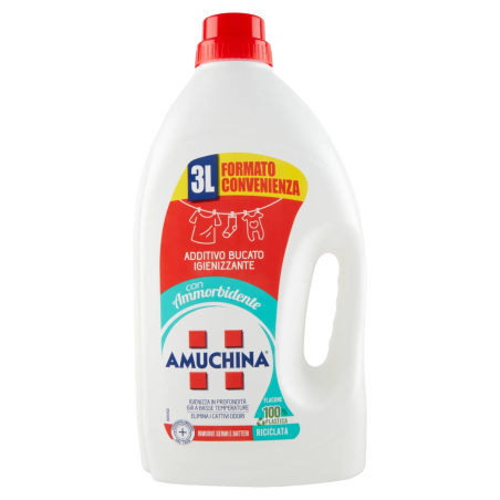 8000036023181Amuchina Additivo Con Ammorbidente 3000ml