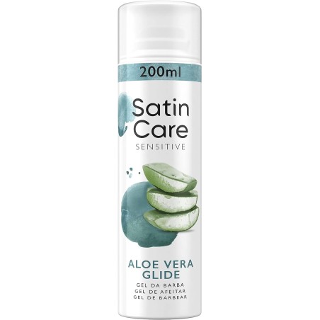 8006540769010Gillette Satin Care Gel Aloe 200ml