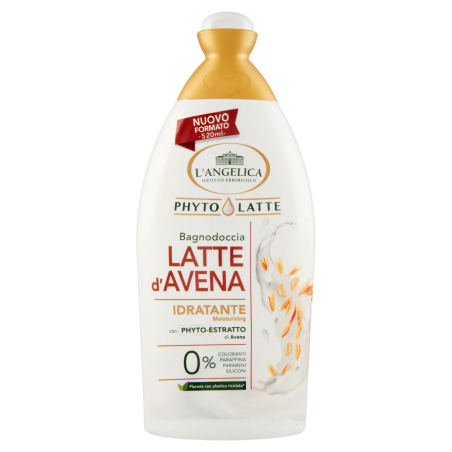 8017331091593L'angelica Phyto Latte Bagno Doccia Latte D'avena 450ml