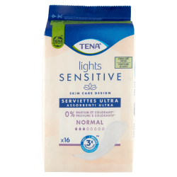 7322541496566Tena Lights Sensitive Ultra Normal 16pz